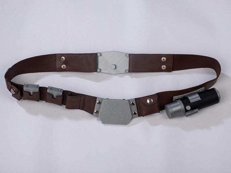 CosFantasy Mens Cosplay Belt PU Leather Holster Costume Belts Props Accessory for Halloween - Image 3